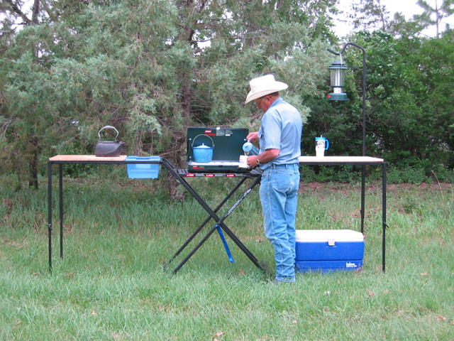 Power Bench Camping